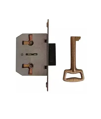 Cerradura Canoa 1 Combinacion Fte Bronceado 507-25mm