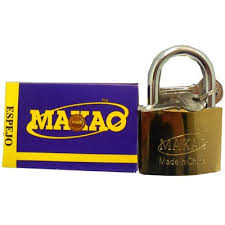 Candado Dorado 38mm Grueso