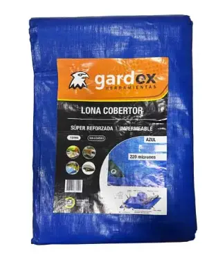 Lona Cobertor Gardex Azul 3X4Mts 220 Mic