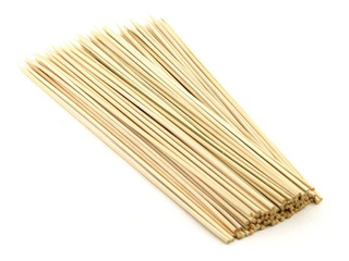 Palito De Brochete X 100 Unid X 25 Cm