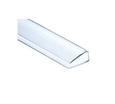 Perfil U PC X 2.1m Para 4 Y 6mm Cristal 