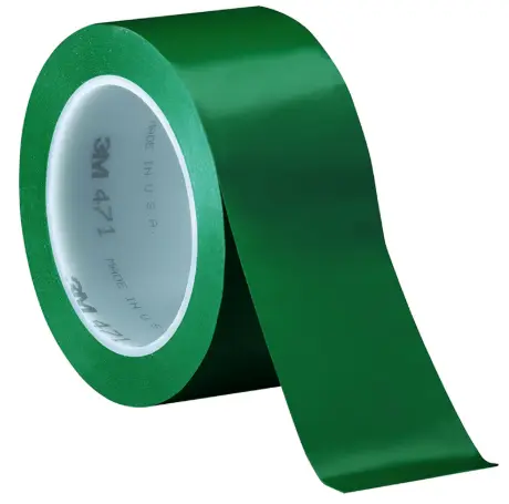 Cinta De PVC #471 Verde 50mm x30M