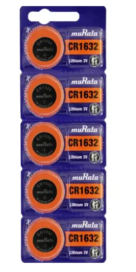 Pila CR1632 Murata ($ X Unid) Bilster X 5