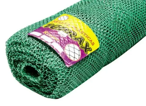 Tejido Plastico Terrax Malla Rombo Nº4 X 1mt VERDE
