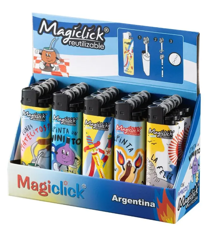 Encendedor Magiclick Recargable Argentina
