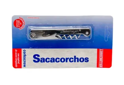Sacacorcho Mozo Con Espiral