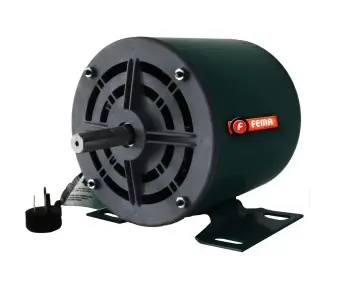 MOTOR HORMIGONERA 1 HP "DAF"-220V.C/INTERR.-4,5Amp.-ALUMINIO    ALTO PAR ARRANQUE TAPAS PLASTICAS  ALTO IMPACTO