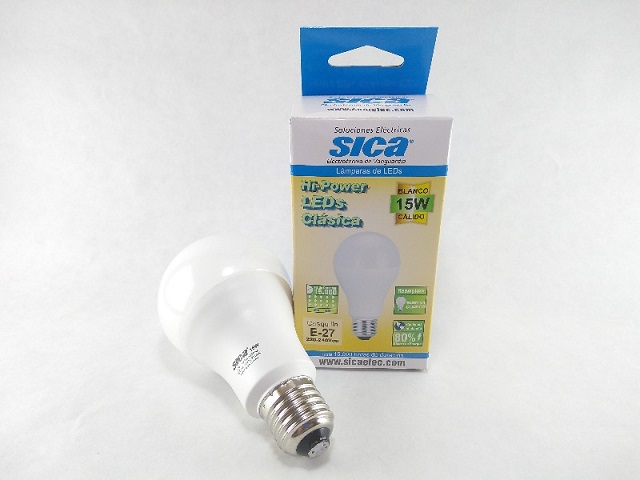 Lamp LED Clasica 15W E27 Calida