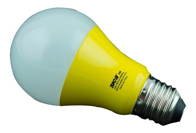Lampara Led Clasica 3w E27 Amarilla
