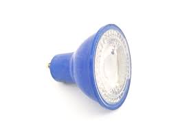 Lampara Led GU10 MR16 4W Azul