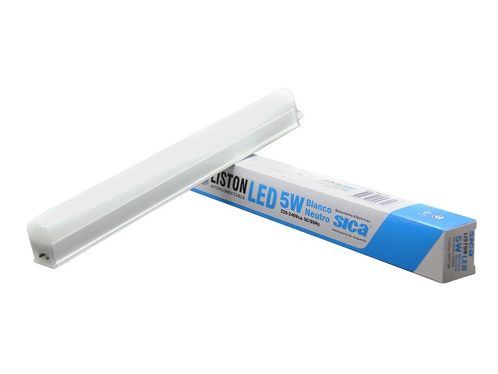 Liston LED 5W BN Interconectable