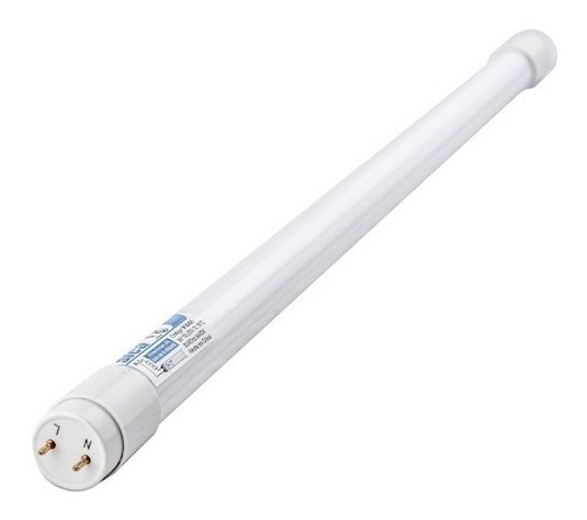 Tubo LED Vidrio 9W Bco Neutro