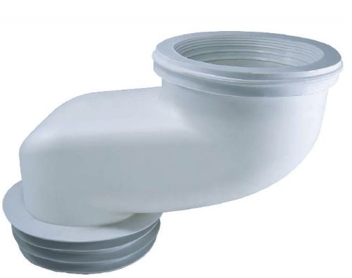 Aro De PVC Desplazador P/Base De Inodoro 120mm