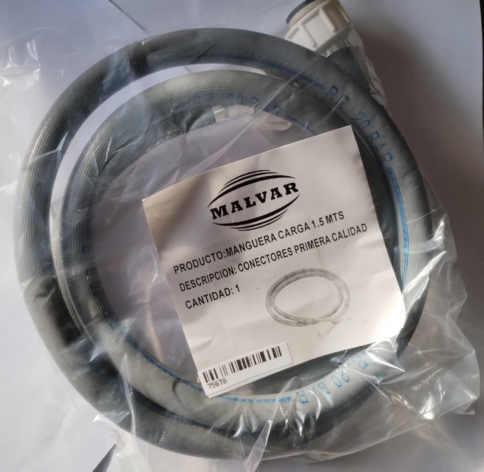 Manguera P/Carga De Lavarropas (1.5Mt)
