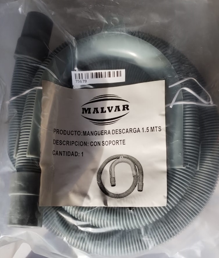 Manguera P/Descarga De Lavarropas (1.5Mt)