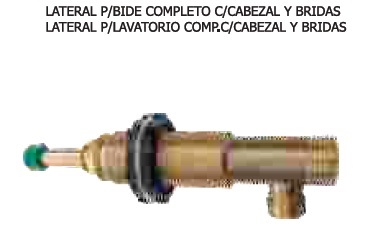 Lateral P/Lavatorio Completo C/Cabezal Y Bridas