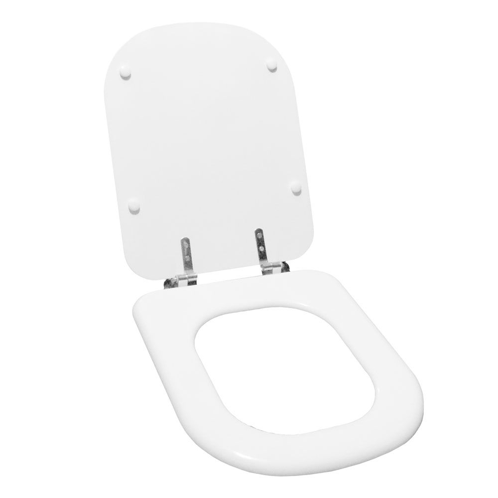 Asiento Mdf Blanco Vog PL Blanco Herraje Ac Inox