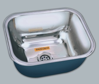 Pileta Simple Dm 27 C/Sopapa   Ac.Inox 430