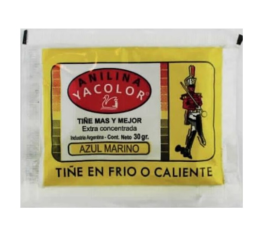 Anilina Yacolor Gris Oscuro