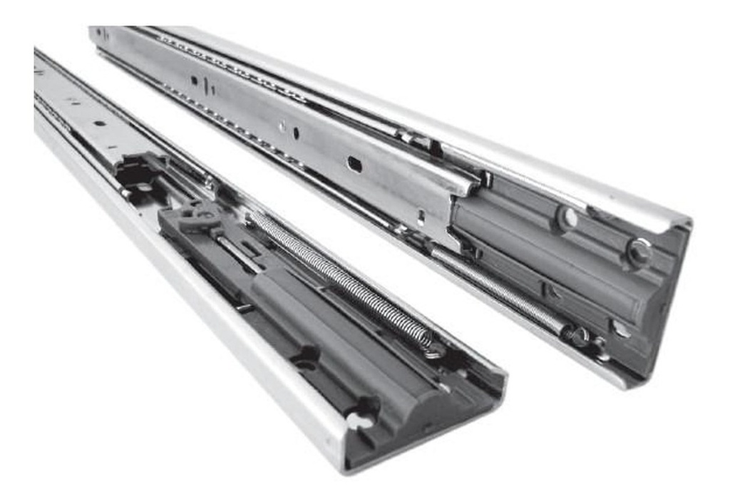 Corredera Telescopica 450 Z. Plat . Cierre Suave Xset