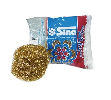 Esponja Dorada Acero X 12 Gr Medium