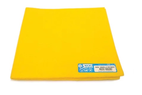 Paño amarillo 38x36 aprx.SINA - Mano - multiuso