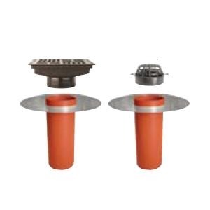 Embudo Horizont P/Azotea Cónica Rejilla 110 Mm