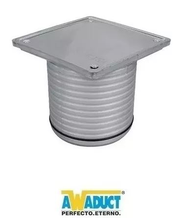 Portarejilla Acanalado C/Rejilla Bron Lam 15X15