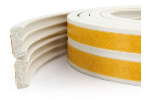 Burletes De Goma Perfil P Blanco 5.2 M X 5 Mm X 9 Mm