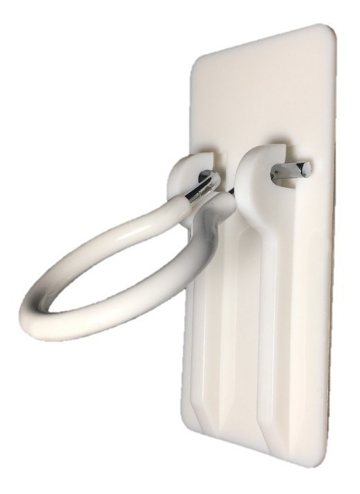 Gancho Autoadhesivo Sujeta Escobas Aro Bco