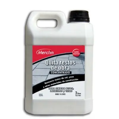 Quita Restos De Obra X 2Lts Merclin