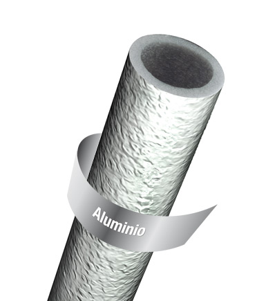 Coverthor Interperie Aluminio  1 1/4" X 10mm X 2mts