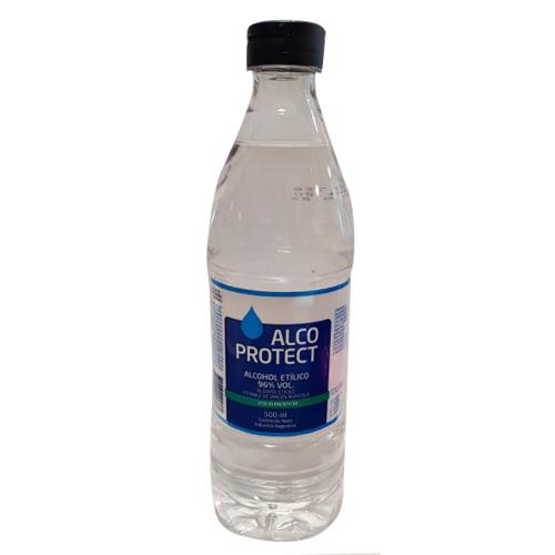Alcohol 96° Aliment 500ml  ALCOPROTECT