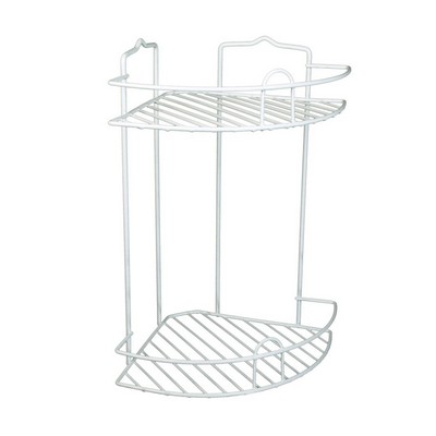 Esquinero Alambre Chico Blanco Doble