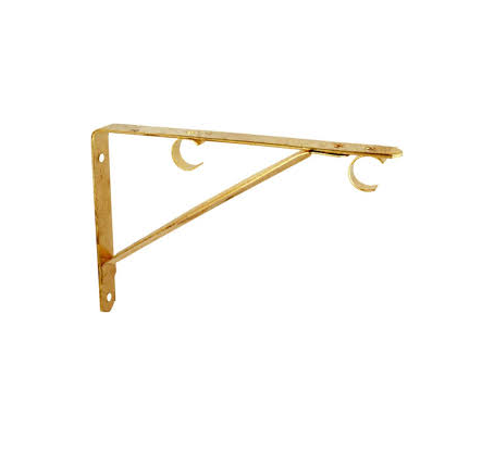 Soporte Mensula 5/8 Doble Abierto  Bronc.