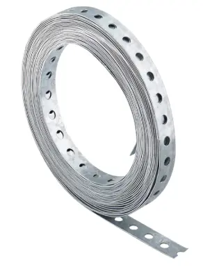 Cinta Perforada Galvanizada 17x0.7mm $XM (Rollo10M) PL0320