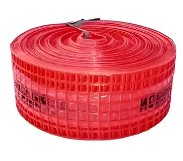Malla De Advertencia CABLES-Rojo 15cm $ X Mts (RolloX100mts)