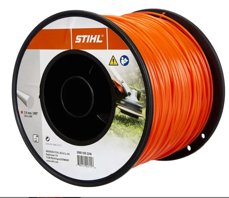 Tanza Redonda Ø2.4 Naranja  $ X METRO - ROLLO 253m