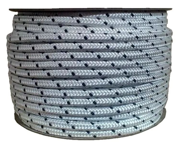 Soga Trenzada De Poliprop -Punto Negro- 3 Mm ($XMt)