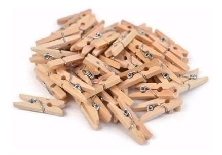 Broches De Madera 12x14