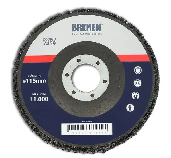 Disco Abrasivo Fibra Gruesa 4-1/2" Bremen®
