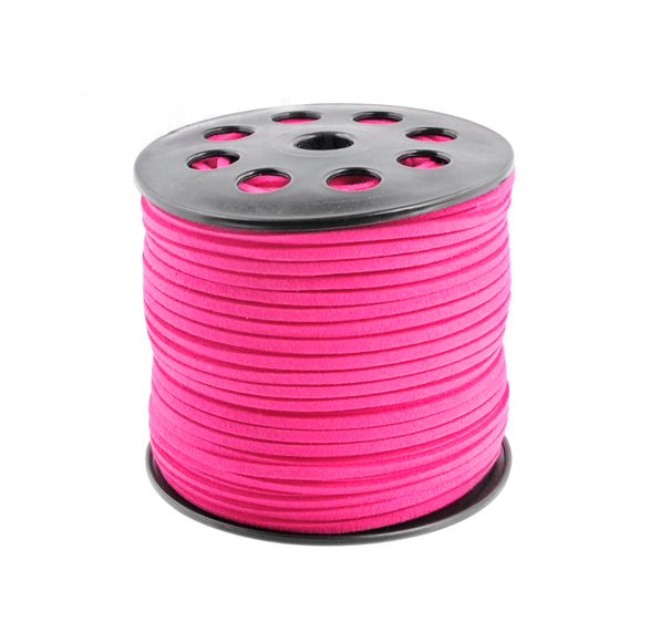 Piolin Nylon 0.8mm  P/Albañil Rosa Fluo Carretel X 100m