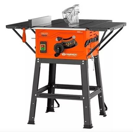 Sierra Circular De Mesa Banco 250mm Daewoo 1500w 10'' 255mm