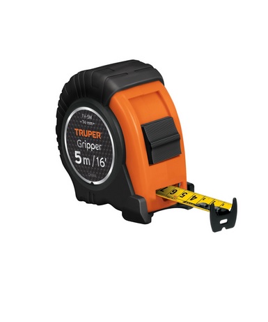 Cinta Metrica 5MTS Modelo Gripper Alto Impacto