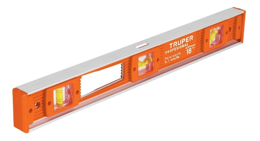 Nivel De Aluminio Profesional 90cm 3 Gotas