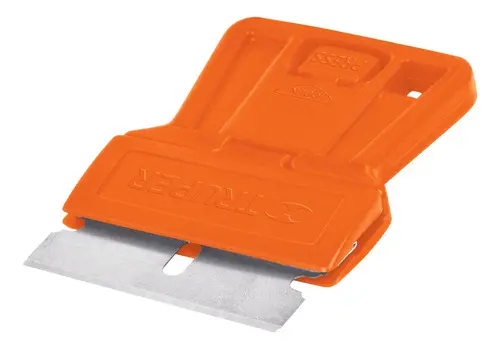 Raspador De Plastico Con Navaja - Ancho 6cm