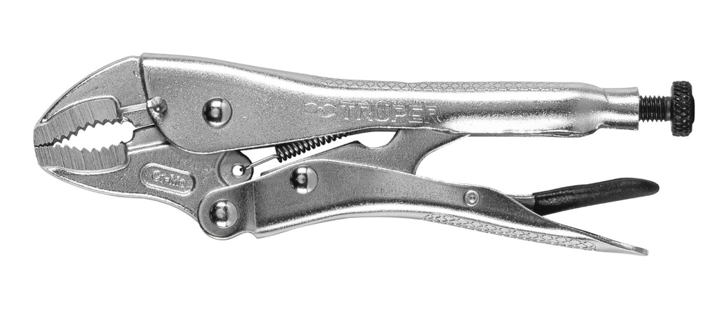 Pinza De Fuerza Mordaza Curva - Largo 12.5cm