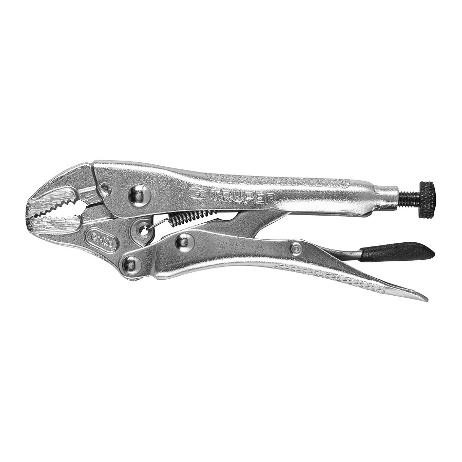 Pinza De Fuerza Mordaza Curva - Largo 18cm