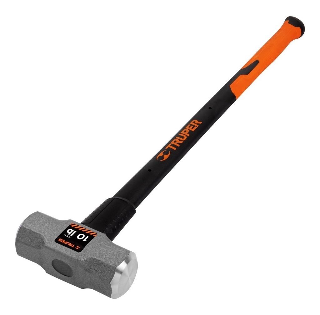 Maza De Demolicion Forjada 4.5kg Mango De Fibra De Vidrio