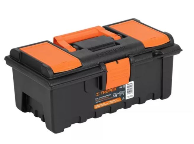 Caja P/Herramientas 36cm (14") Modelo Ancho Comp. Superior